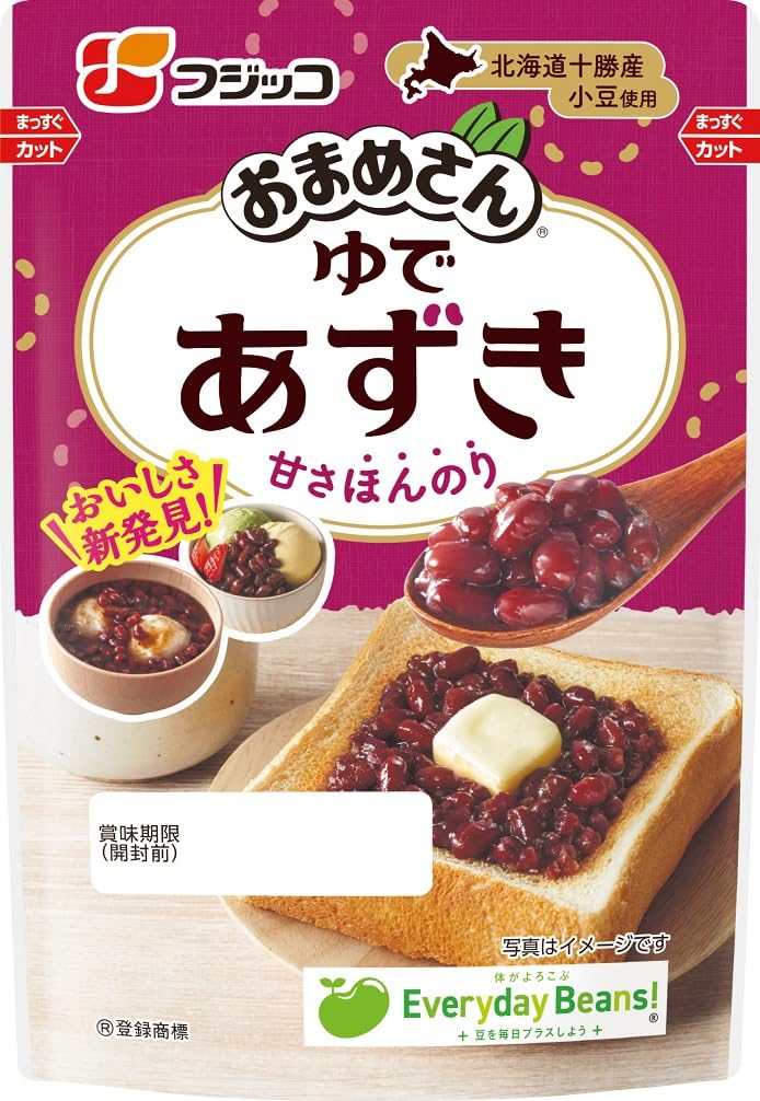 Amazon | [冷蔵]フジッコ おまめさん ゆであずき 150g | フジッコ | 金